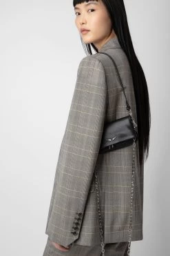 Zadig & Voltaire Rock Nano Eternal Clutch Black 13 Zadig & Voltaire Rock Nano Eternal Clutch Black -Trendy Threads Deals LWBA02409 NOIR 9