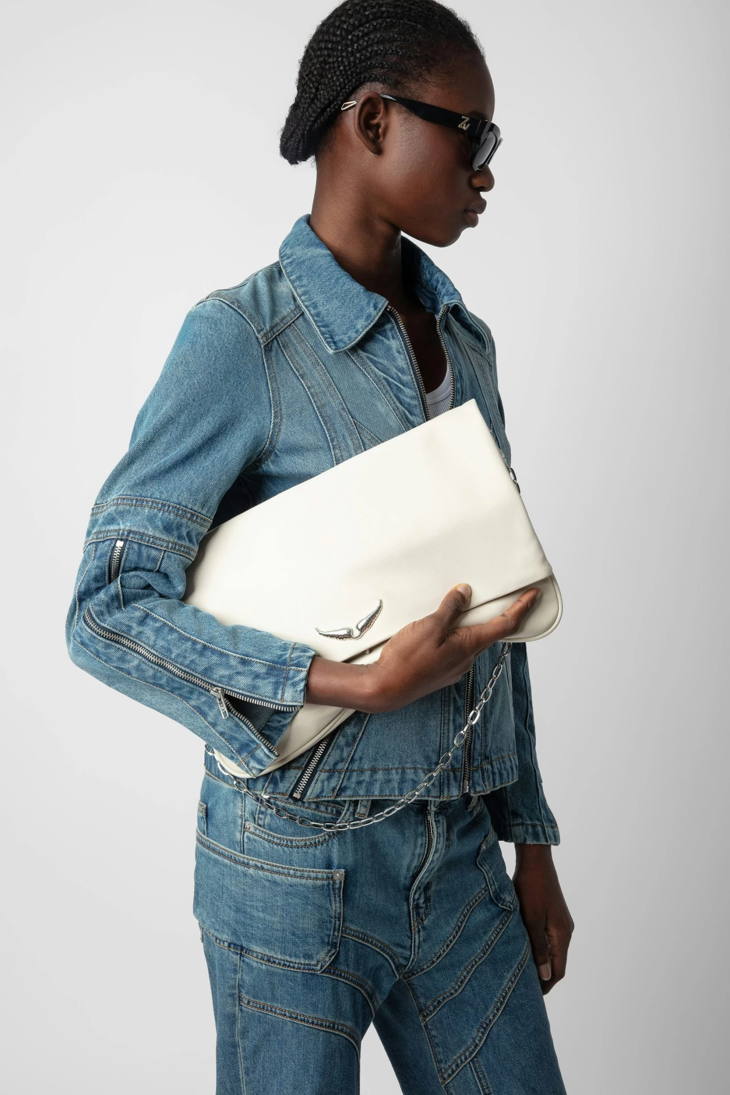 Zadig & Voltaire Rock Eternal XL Clutch Flash 8 Zadig & Voltaire Rock Eternal XL Clutch Flash - Image 6