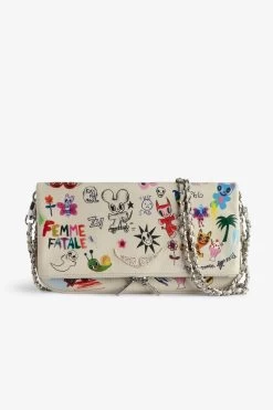 Zadig & Voltaire Rock Clutch Flash