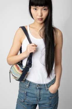 Zadig & Voltaire Le Cecilia XS Bag Ink 16 Zadig & Voltaire Le Cecilia XS Bag Ink -Trendy Threads Deals LWBA02506 INK 8