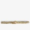 Zadig & Voltaire La Cecilia Obsession Belt Gold 1 Zadig & Voltaire La Cecilia Obsession Belt Gold -Trendy Threads Deals LWBT00303 GOLD