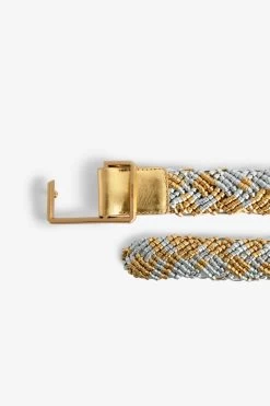Zadig & Voltaire La Cecilia Obsession Belt Gold -Trendy Threads Deals LWBT00303 GOLD 2
