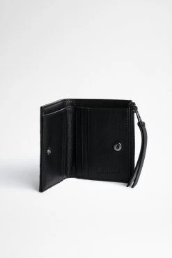 Zadig & Voltaire ZV Fold Purse Black -Trendy Threads Deals LWSG00048 NOIR 4