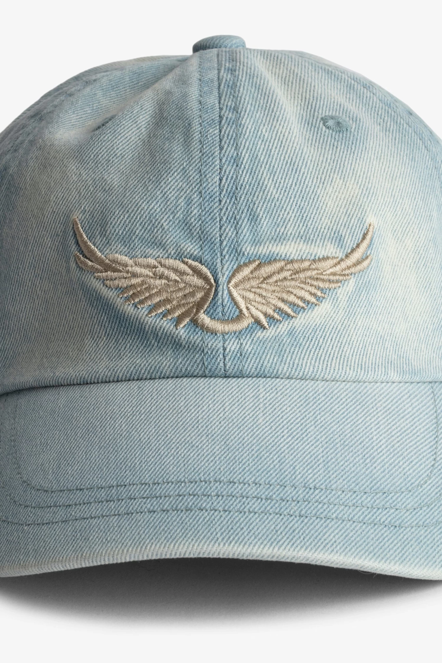 Zadig & Voltaire Klelia Rock Baseball Cap Storm 5 Zadig & Voltaire Klelia Rock Baseball Cap Storm - Image 3