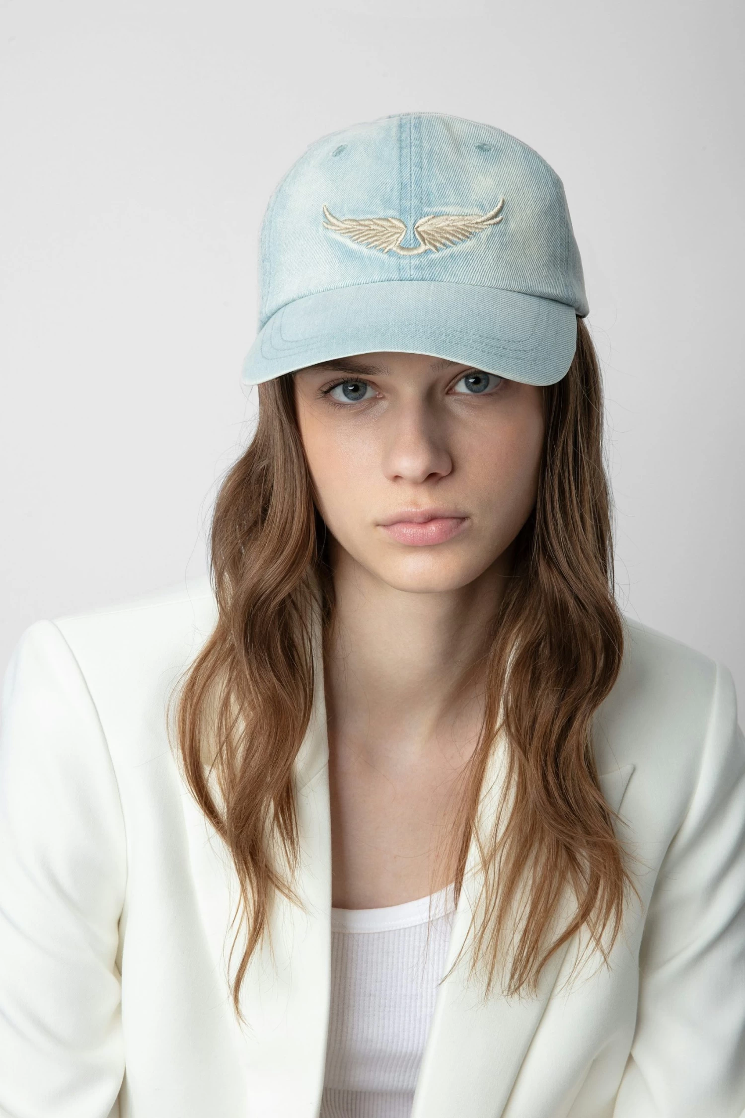 Zadig & Voltaire Klelia Rock Baseball Cap Storm 7 Zadig & Voltaire Klelia Rock Baseball Cap Storm - Image 5