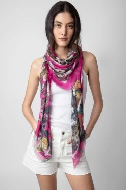 Zadig & Voltaire Kerry Scarf Glam -Trendy Threads Deals OWSC00459 GLAM 9