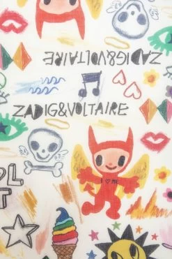 Zadig & Voltaire Long Delta Scarf Flash -Trendy Threads Deals OWSC00467 FLASH 2