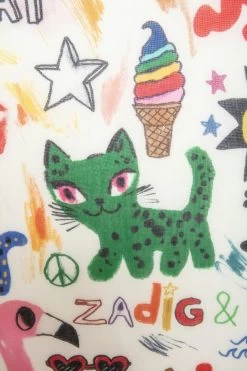 Zadig & Voltaire Long Delta Scarf Flash -Trendy Threads Deals OWSC00467 FLASH 3