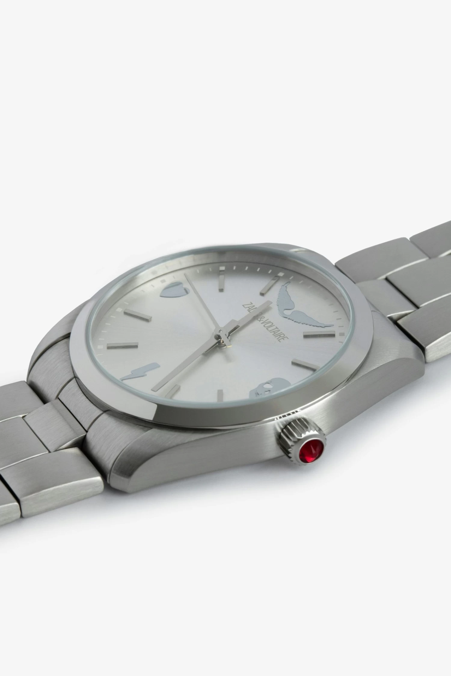 Zadig & Voltaire Time2Love Watch Silver 5 Zadig & Voltaire Time2Love Watch Silver - Image 3