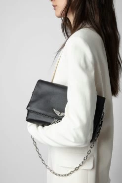 Zadig & Voltaire Rocky Bag Black -Trendy Threads Deals PWGAB2007F NOIR 8