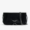 Zadig & Voltaire Rock Clutch Black