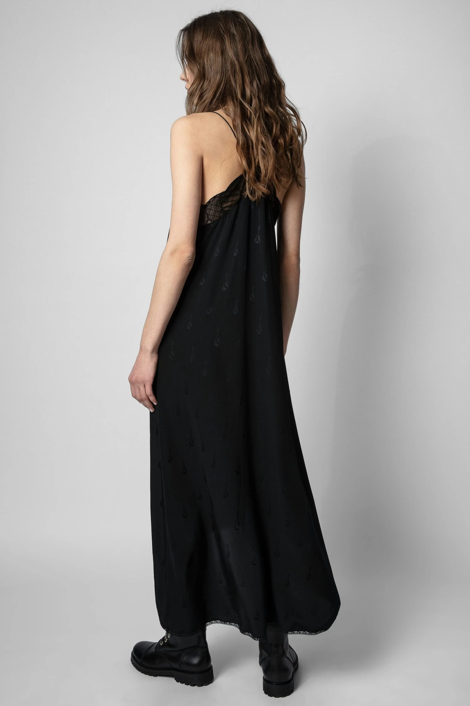 Zadig & Voltaire Risty Jac Guitar Dress Black 6 Zadig & Voltaire Risty Jac Guitar Dress Black - Image 4