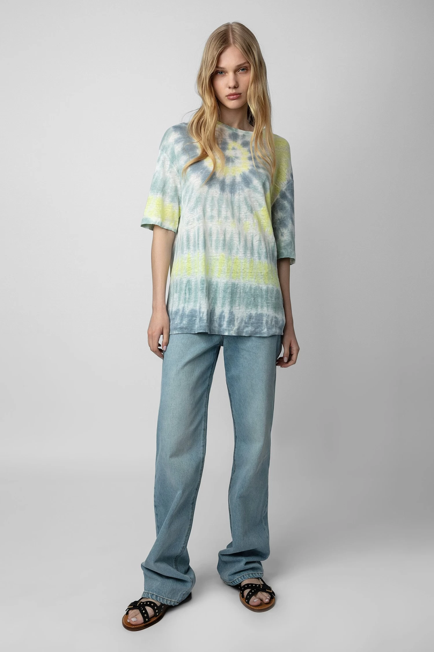 Zadig & Voltaire Cecilia Studs Caprese Sandals Black 7 Zadig & Voltaire Cecilia Studs Caprese Sandals Black - Image 5