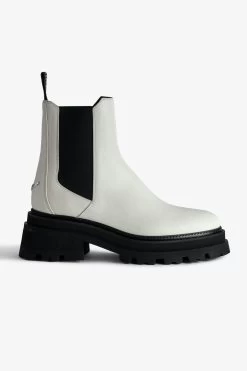 Zadig & Voltaire Ride Chelsea Boots Ice