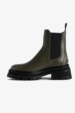 Zadig & Voltaire Ride Chelsea Boots Military -Trendy Threads Deals SWCT00804 MILITARY 2