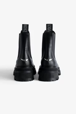 Zadig & Voltaire Ride Chelsea Boots Black -Trendy Threads Deals SWCT00804 NOIR 4