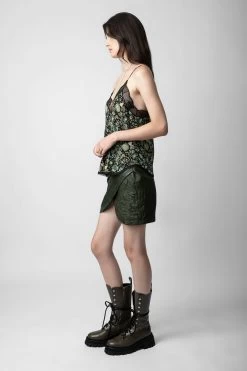 Zadig & Voltaire Ride High Ankle Boots Military 11 Zadig & Voltaire Ride High Ankle Boots Military -Trendy Threads Deals SWCT00807 MILITARY 9