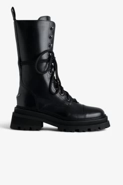 Zadig & Voltaire Ride High Ankle Boots Black