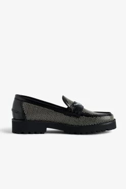 Zadig & Voltaire Joecassin Studded Loafers Black