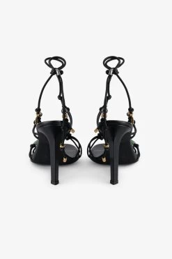 Zadig & Voltaire Alana Sandals Black -Trendy Threads Deals SWCT00848 NOIR 4