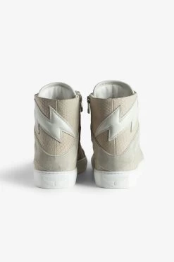 Zadig & Voltaire ZV1747 High Flash Sneakers Flash -Trendy Threads Deals SWSN00429 FLASH 4