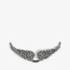 Zadig & Voltaire Swing Your Wings Charm Shiny Silver Hematite 2 Zadig & Voltaire Swing Your Wings Charm Shiny Silver Hematite -Trendy Threads Deals WKAV9201F SHINY SILVER HEMATITE
