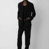 Zadig & Voltaire Viks Linen Blazer Black 2 Zadig & Voltaire Viks Linen Blazer Black -Trendy Threads Deals WMBL00160 NOIR 2