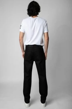 Zadig & Voltaire John Jeans Black -Trendy Threads Deals WMJE00018 NOIR 4