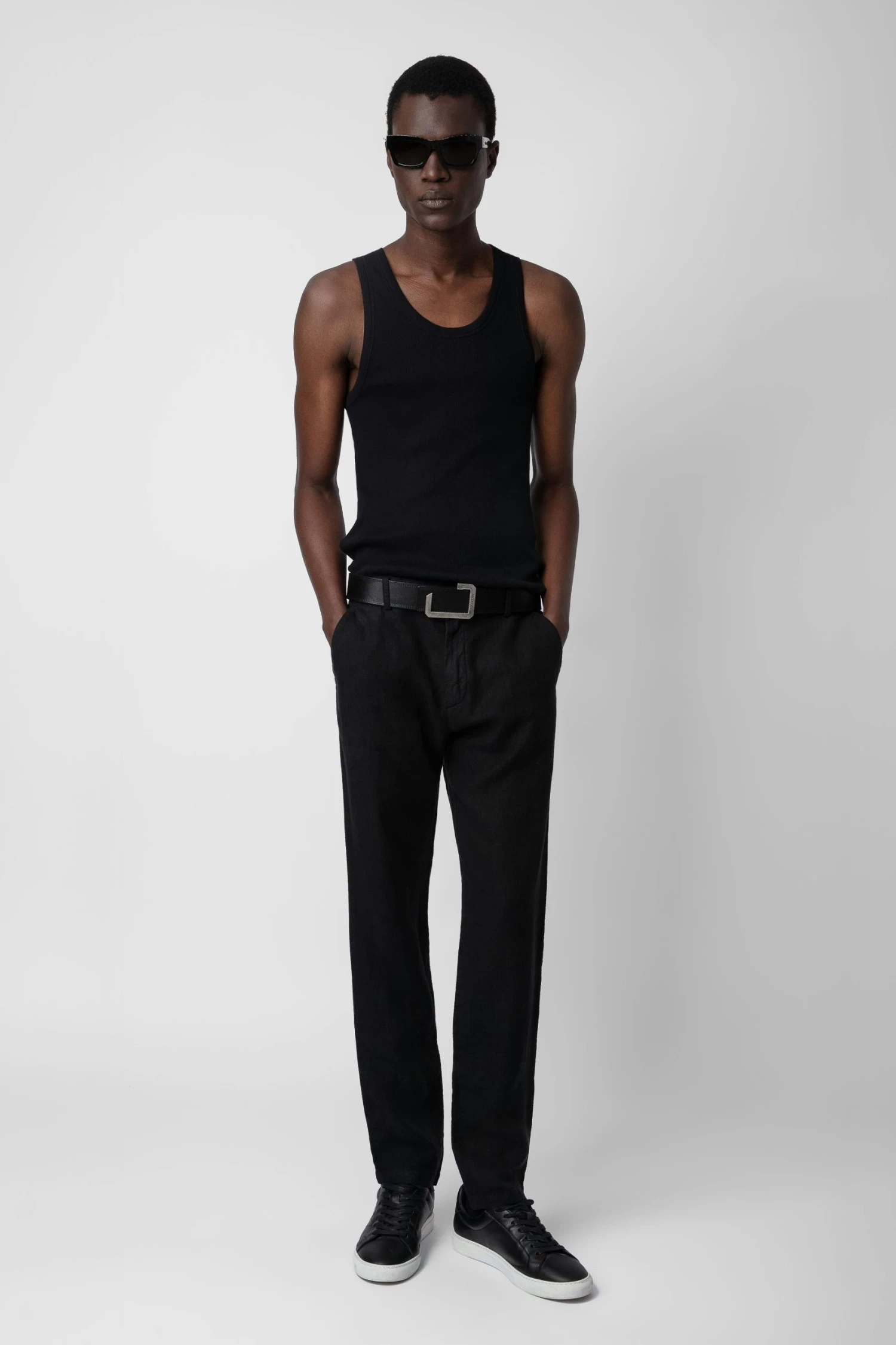 Zadig & Voltaire Pierce Linen Pants Black 4 Zadig & Voltaire Pierce Linen Pants Black - Image 2