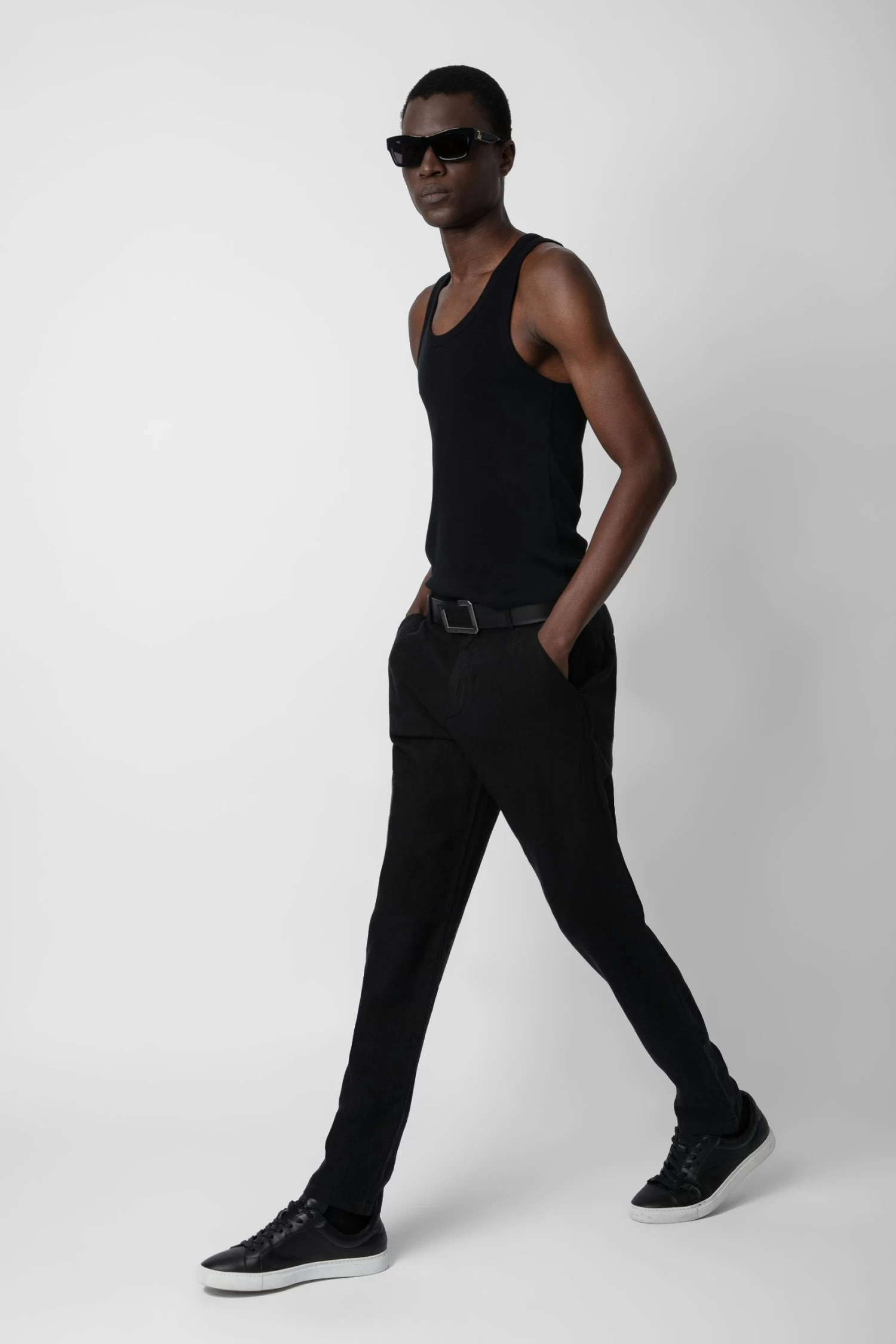 Zadig & Voltaire Pierce Linen Pants Black 5 Zadig & Voltaire Pierce Linen Pants Black - Image 3