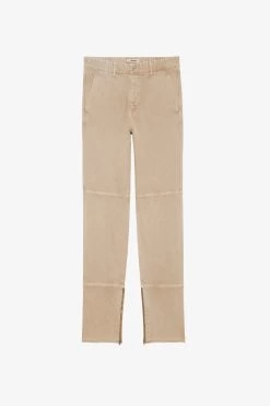 Zadig & Voltaire Pocky Pants Light Beige 11 Zadig & Voltaire Pocky Pants Light Beige -Trendy Threads Deals WMPA00194 LIGHT BEIGE