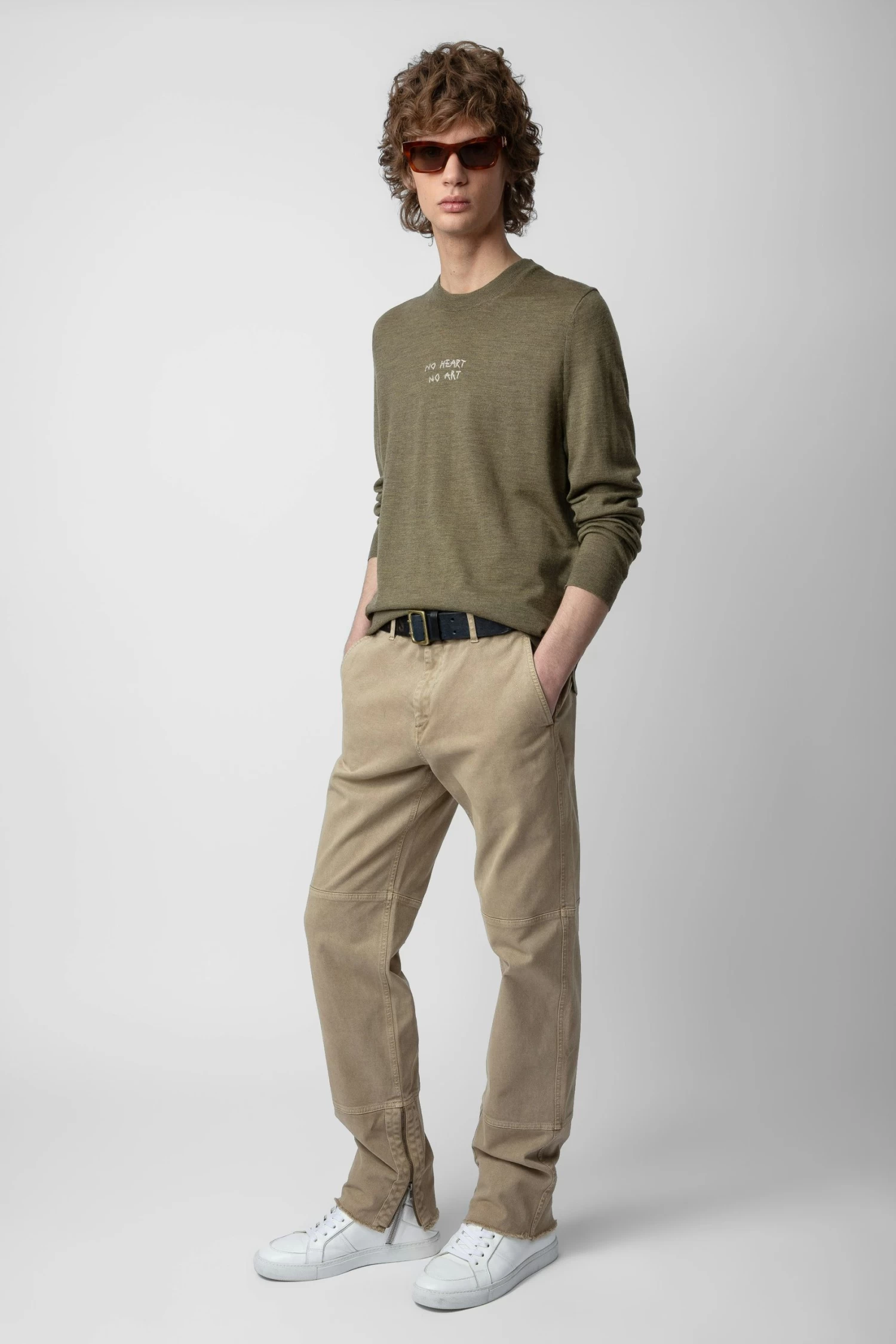 Zadig & Voltaire Pocky Pants Light Beige 4 Zadig & Voltaire Pocky Pants Light Beige - Image 2