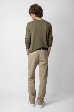 Zadig & Voltaire Pocky Pants Light Beige 9 Zadig & Voltaire Pocky Pants Light Beige -Trendy Threads Deals WMPA00194 LIGHT BEIGE 4