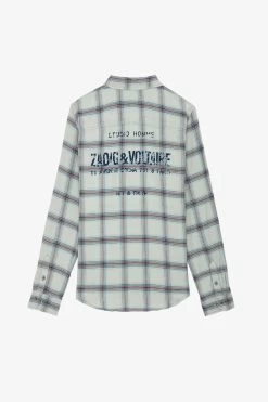 Zadig & Voltaire Stan Shirt Oyster 13 Zadig & Voltaire Stan Shirt Oyster -Trendy Threads Deals WMSH00284 OYSTER 1