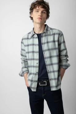 Zadig & Voltaire Stan Shirt Oyster 9 Zadig & Voltaire Stan Shirt Oyster -Trendy Threads Deals WMSH00284 OYSTER 2