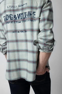 Zadig & Voltaire Stan Shirt Oyster 10 Zadig & Voltaire Stan Shirt Oyster -Trendy Threads Deals WMSH00284 OYSTER 5