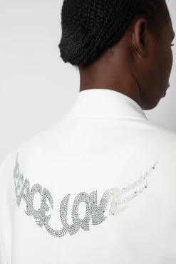 Zadig & Voltaire Visit Peace & Love Diamanté Blazer Judo