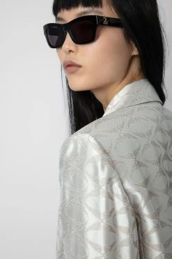 Zadig & Voltaire Vicka Wings Jacquard Blazer Scout -Trendy Threads Deals WWBL00847 SCOUT 6