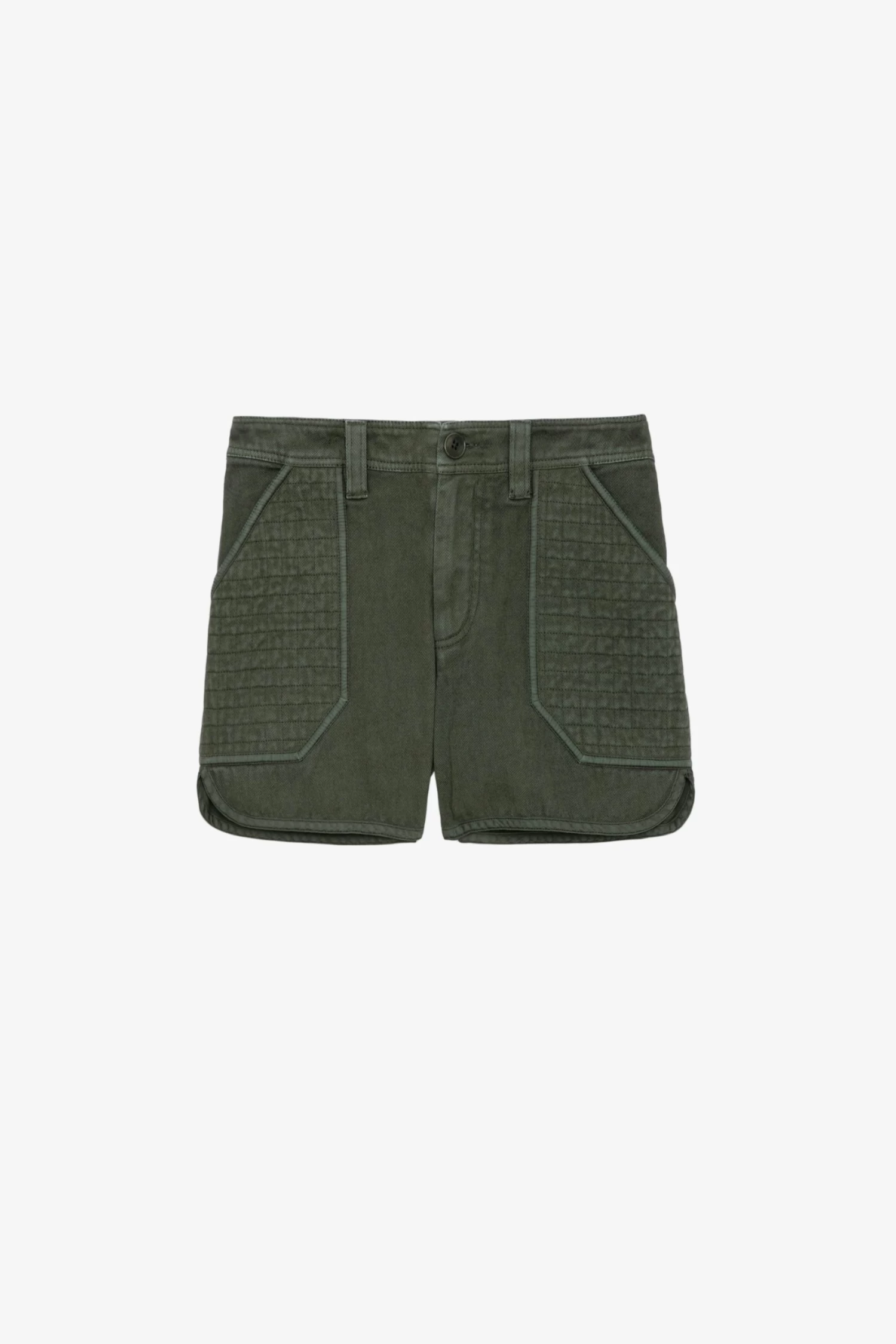 Zadig & Voltaire Sei Shorts Kaki 8 Zadig & Voltaire Sei Shorts Kaki - Image 6