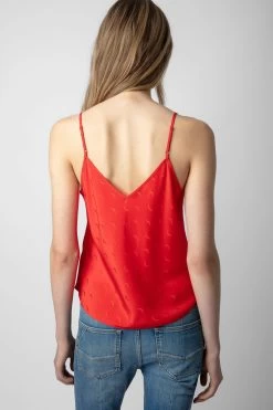 Zadig & Voltaire Casel Camisole Japon 10 Zadig & Voltaire Casel Camisole Japon -Trendy Threads Deals WWCR00226 JAPON 5 1