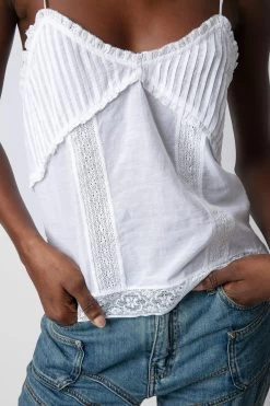 Zadig & Voltaire Calixia Camisole Judo -Trendy Threads Deals WWCR00227 JUDO 4