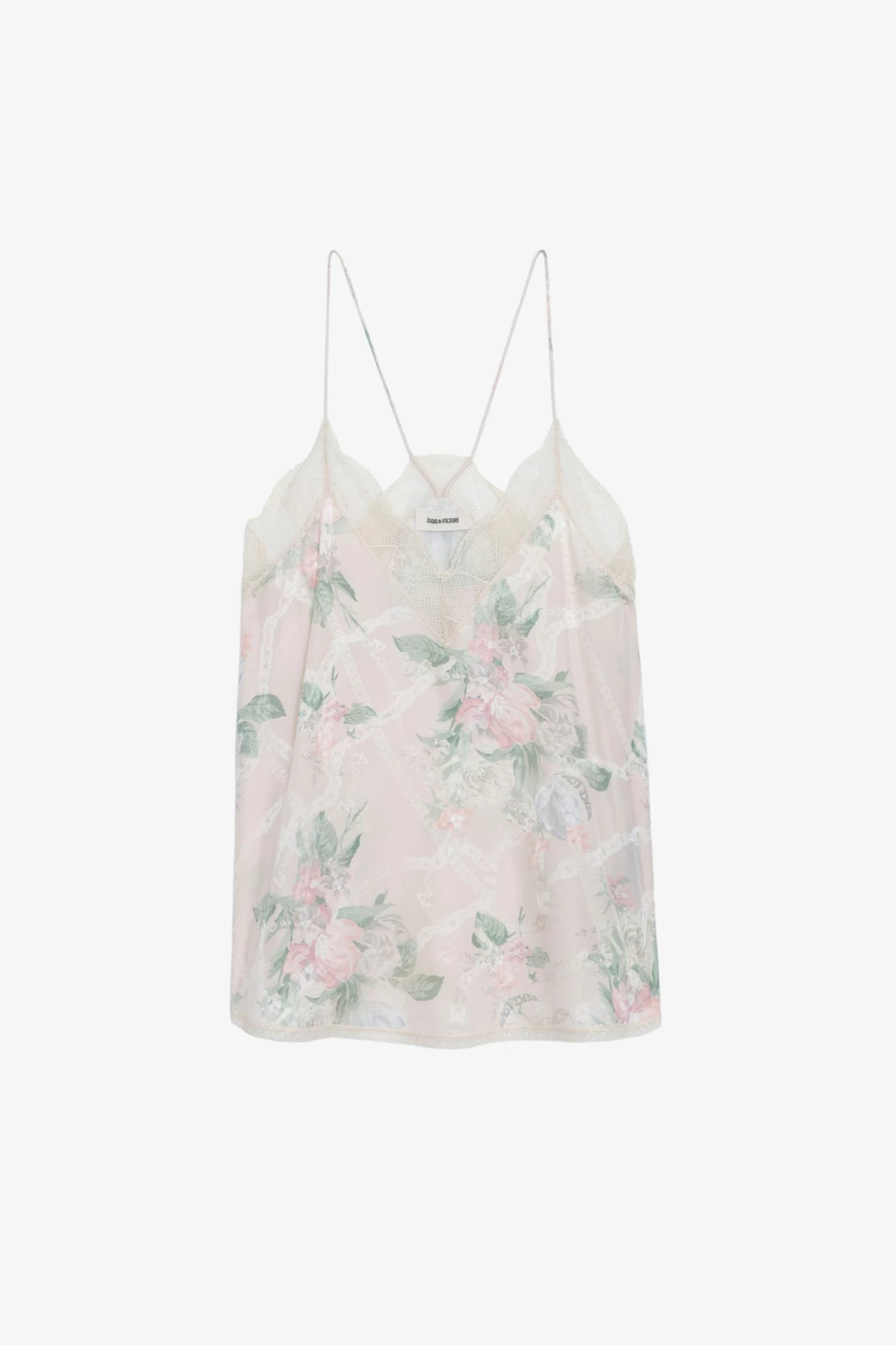 Zadig & Voltaire Christy Silk Camisole Mastic 7 Zadig & Voltaire Christy Silk Camisole Mastic - Image 5