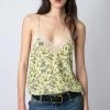 Zadig & Voltaire Christy Silk Camisole Cedra -Trendy Threads Deals WWCR00243 CEDRA 2 1