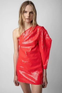 Zadig & Voltaire Roely Sequin Dress Japon 8 Zadig & Voltaire Roely Sequin Dress Japon -Trendy Threads Deals WWDR01307 JAPON 3