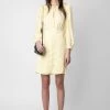 Zadig & Voltaire Rhodri Satin Dress Shea 2 Zadig & Voltaire Rhodri Satin Dress Shea -Trendy Threads Deals WWDR01314 SHEA 2