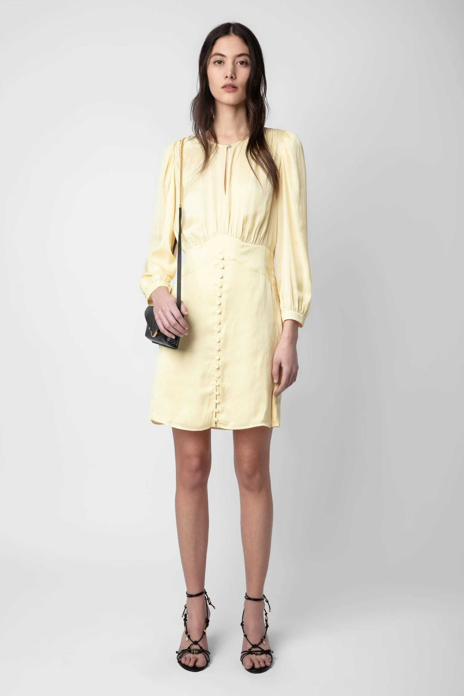 Zadig & Voltaire Rhodri Satin Dress Shea 3 Zadig & Voltaire Rhodri Satin Dress Shea