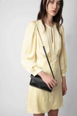 Zadig & Voltaire Rhodri Satin Dress Shea 13 Zadig & Voltaire Rhodri Satin Dress Shea -Trendy Threads Deals WWDR01314 SHEA 6