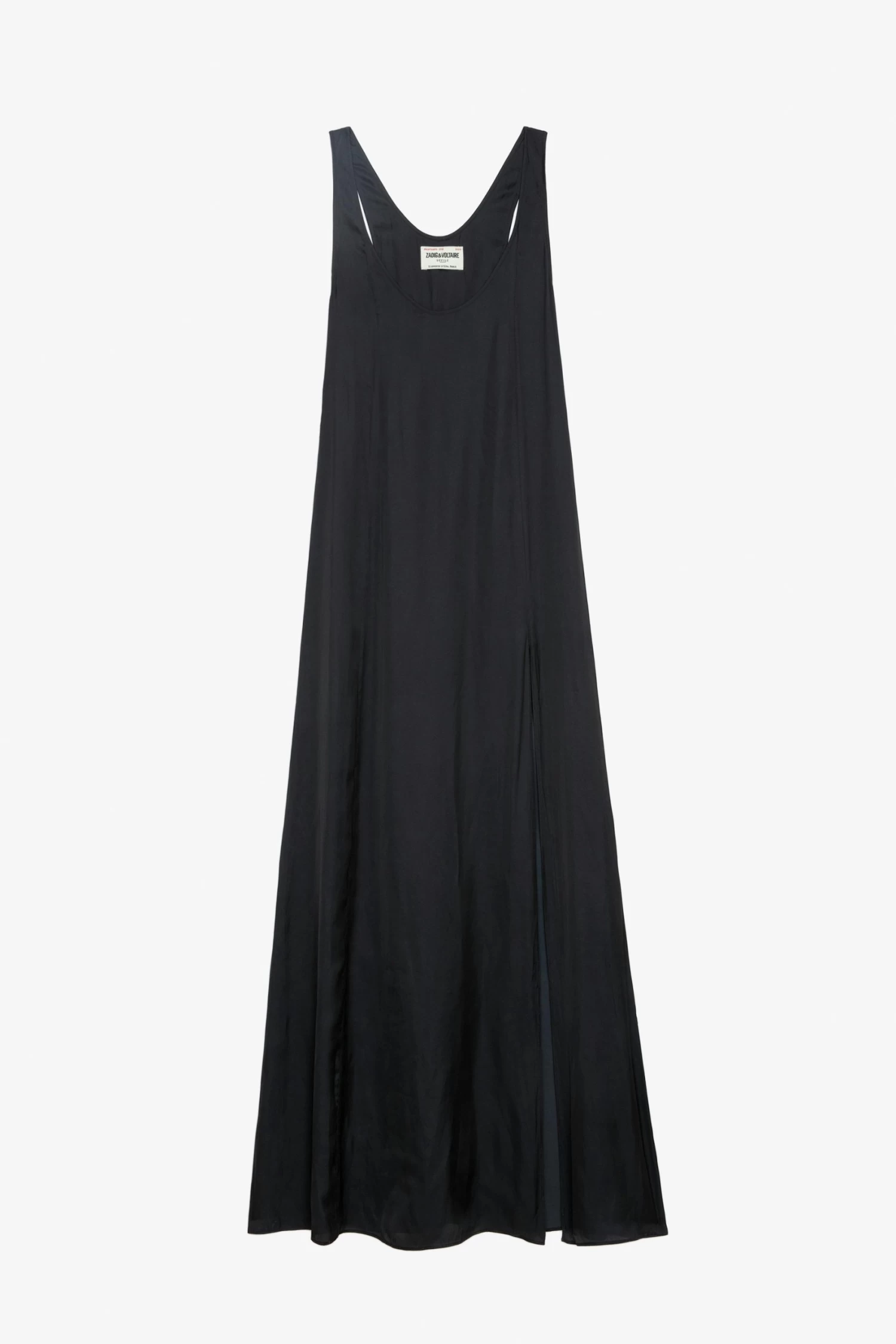 Zadig & Voltaire Rarys Satin Dress Black 8 Zadig & Voltaire Rarys Satin Dress Black - Image 6