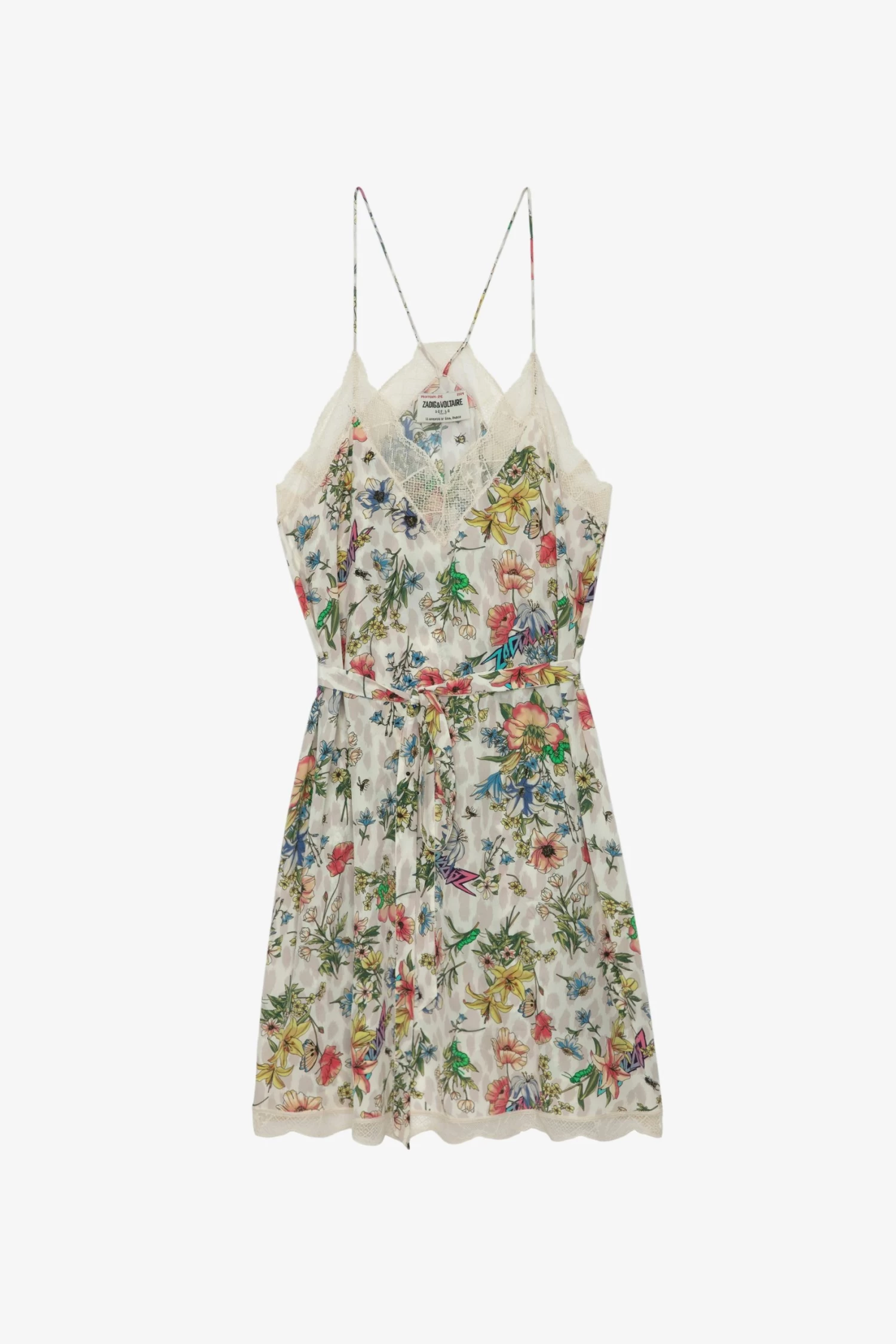 Zadig & Voltaire Ristyz Silk Dress Vanille 8 Zadig & Voltaire Ristyz Silk Dress Vanille - Image 6