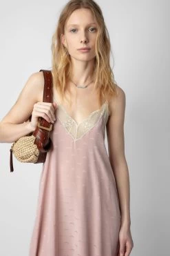 Zadig & Voltaire Risty Silk Jacquard Dress Primrose 11 Zadig & Voltaire Risty Silk Jacquard Dress Primrose -Trendy Threads Deals WWDR01336 PRIMEROSE 4